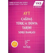 Bi Bigelio Ayt Çağdaş Türk ve Dünya Tarihi Soru Bankası Karekök Yayınları