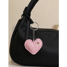 Mech Örgü Çilek Anahtarlık