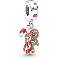 Fubena Gingerbread Man Sallantılı Charm