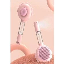 Esranın Dünyası Telli Su Sprey Hazneli Hayvan Fırçası, 2-In-1 Tasarım