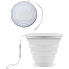 Esranın Dünyası Katlanabilir Silikon Bardak, 250 ml Kapasite, Taşınabilir
