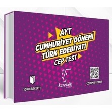 Bi Bigelio Ayt Cumhuriyet Dönemi Türk Edebiyatı Cep Test Karekök Yayınları