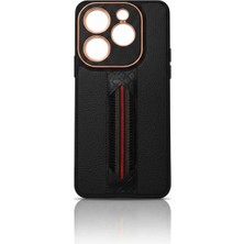 Camkapak Aksesuar Tecno Spark Go 2024 Deri Elçek Kılıf Modeli
