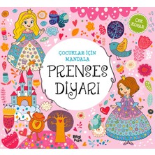 Esranın Dünyası Çocuklar Için Mandala - Prenses Diyarı