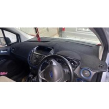 Esranın Dünyası Siyah Torpido Koruma Halısı Siyah Kenar Ford Courier Uyumlu