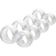 Esranın Dünyası Silikon Kapı Kolu Stoperi - Duvar Koruyucu Tampon (6 Adet)