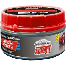 AUTOKIT Araba Çizik Giderici Pasta Cila Çizik Alıcı Carnauba Oto Araç Parlatıcı Pasta Cila