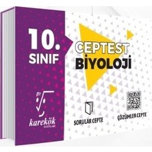 Bi Bigelio 10. Sınıf Biyoloji Cep Test Karekök Yayınları