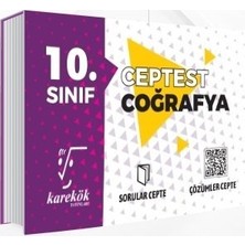 Bi Bigelio 10. Sınıf Coğrafya Cep Test Karekök Yayınları