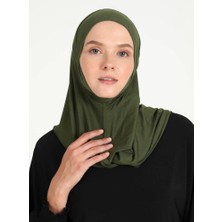 Ecardin Bone Çeneli Rahat Viskon Scarfs Hjab