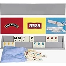 Esranın Dünyası Büyük Boy Plastik Okey Takımı