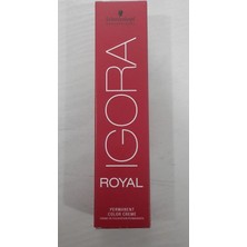 Schwarzkopf Igora Royal Amonyaklı Saç Boyası - Kumral Sandre, Beyaz Kapatma ve Parlaklık Veren Kremsi Formül