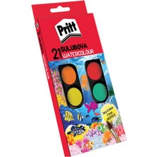 Pritt 21 Renk Suluboya Büyük Tablet