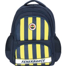 Nusrat Bilişim Fenerbahçe Lisanslı Sarı Lacivert Çubuklu Sırt Çantası 25739