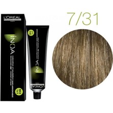 L'Oréal Professionnel İnoa 7.31 Kumral Dore Küllü Saç Boyası