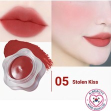 Dearmay Dear.may Pure Falling Mood Lip Pot - Çok Amaçlı Renkli Dudak ve Yanak Pot Balmı 6,5g - 05 Stolen Kiss