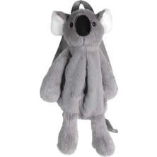 Sinerjim Koala Peluş Çanta Gri