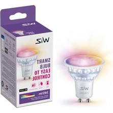 Esranın Dünyası GU10 Cam Spot Ampul - Rgb Özellikli 50W