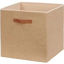 Esranın Dünyası Jüt Kapaksız Saklama Kutu, 33X33X30 cm