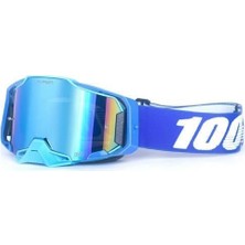 %100 Armega C7 Mavi Goggle