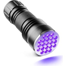 Esranın Dünyası 21 LED 395NM Uv El Feneri - Siyah