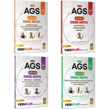 Yediiklim Yayınları 2026 Meb Ags Eğitimin Temelleri ,mevzuat Anayasa,öyt Sınıf Yönetimi ,gelişim Psikolojisi Video Anlatımlı Ders Notları Seti