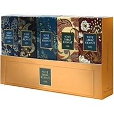 Esranın Dünyası 5'li Silindir Cam Şişe Kolonya Seti, 16 ml Oud