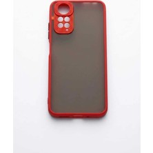 Camkapak Aksesuar Redmi Note 11 - 11 S Uyumlu Kamera Lensli Kılıf Modeli