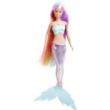 Esranın Dünyası Sihirli Gökkuşağı Deniz Kızı, Işık Fonksiyonlu, Rengarenk Uzun Saçlarla 39 cm