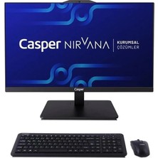 Casper Nirvana A90.1362-BE00X-V-S Siyah Intel Core I7 13620H 16GB Ram 500GB Freedos Pivot All In One