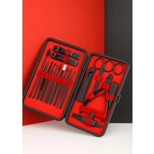 Esranın Dünyası 24 Parça Seyahat Tipi Manikür ve Pedikür Seti - Paslanmaz Çelik Aletler