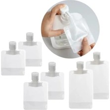 Esranın Dünyası Doldurulabilir 6'lı Torba Şişe Seti, Pratik ve Sızdırmaz, Seyahat Için Uygun