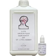 Esranın Dünyası Kalıp Silikonu, 1kg + 20GR Katalizör, Yüksek Kalite