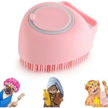 Esranın Dünyası Yumuşak Silikon Evcil Hayvan Banyo Fırçası, Masaj ve Temizlik Için