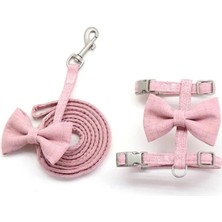 Esranın Dünyası Ayarlanabilir Kedi Koşum Takımı ve Tasma Seti, Yumuşak ve Nefes Alabilir