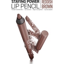 Alix Avien Suya Dayanıklı Uzun Süre Kalıcı Yumuşak Dudak Kalemi - Staying Power Lip Pencil 63 Reddish Brown