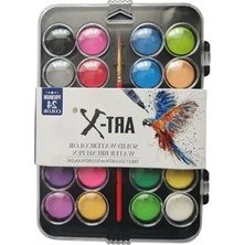 Esranın Dünyası 24'lü Sulu Boya Seti, Su ile Kullanıma Uygun