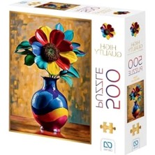 Esranın Dünyası 500 Parça Vazo Yapboz - 48X33 cm Profesyonel Hobi Seti