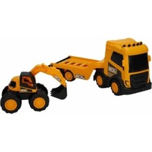 Esranın Dünyası Mega Transporter ve Ekskavatör ile Inşaat Keyfi