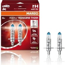 Esranın Dünyası H1 Ampul, %150 Daha Fazla Işık Sağlayan Gece Braker