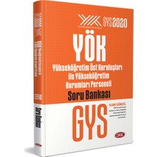 Data Yayınları Data 2026 GYS YÖK Üst Kuruluşları ile YÖK Personeli Soru Bankası