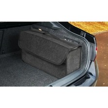 Esranın Dünyası Keçe Malzemeden Yapılmış 3 Renkli Araç Organizer Çanta