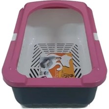 Esranın Dünyası Açık Elekli  Kedi Tuvalet Kabı - OP421423689-P