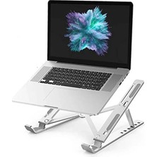 Esranın Dünyası Ergonomik Katlanır Aluminyum Dizüstü Bilgisayar Standı