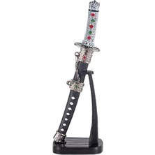 Esranın Dünyası 20 cm Uzunluğunda Japon Stili Dekoratif Mini Katana Zarf Açacağı