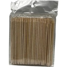 Esranın Dünyası Tırnak Bakımında Kullanılan Ahşap Portakal Çubukları - 100 Adet