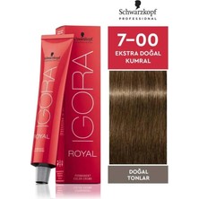 Schwarzkopf Igora Royal 7-00 Ekstra Doğal Kumral Saç Boyası 60ml