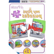 Esranın Dünyası Eğlenceli 9x2 Parça Yapboz Araçlar, Zihinsel Gelişim Için