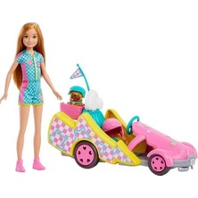 Esranın Dünyası 9 Parçalık Go-Kart Oyun Seti - Dönme Tekerlekli Araba ve Aksesuarlar