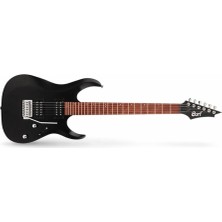 Cort X100 Opbk Siyah Elektro Gitar Ergonomik Tasarım ve Açık Gözenekli Yüzey ile Konforlu Çalım